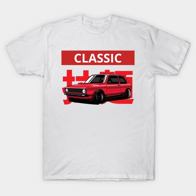 classic car T-Shirt by artoriaa